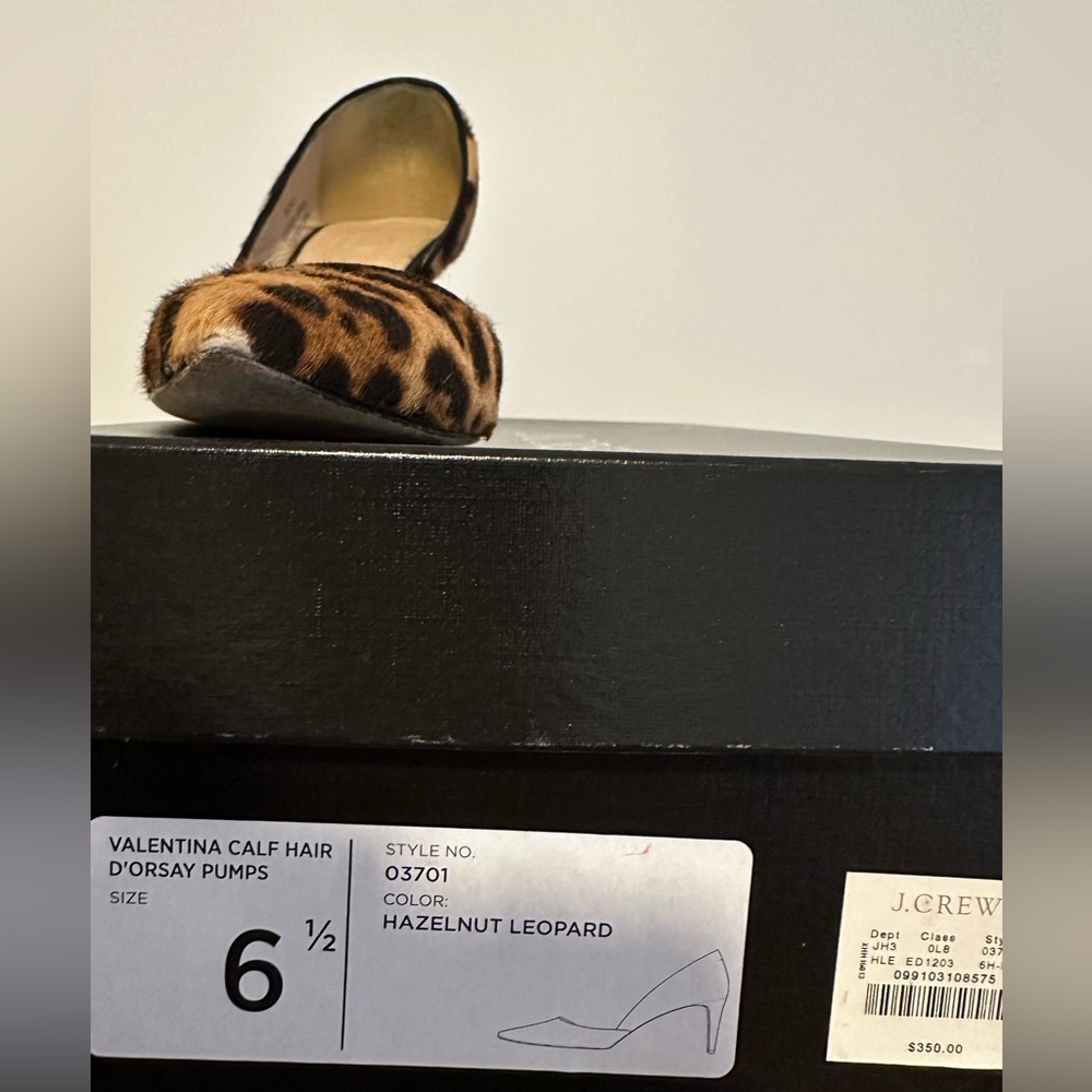 J Crew Collection Leopard Heels - Picture 3 of 5